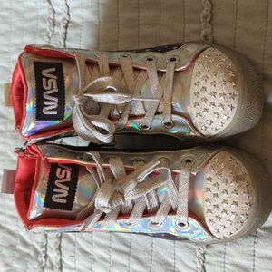 Skechers NASA Twinkle Toes Size 12